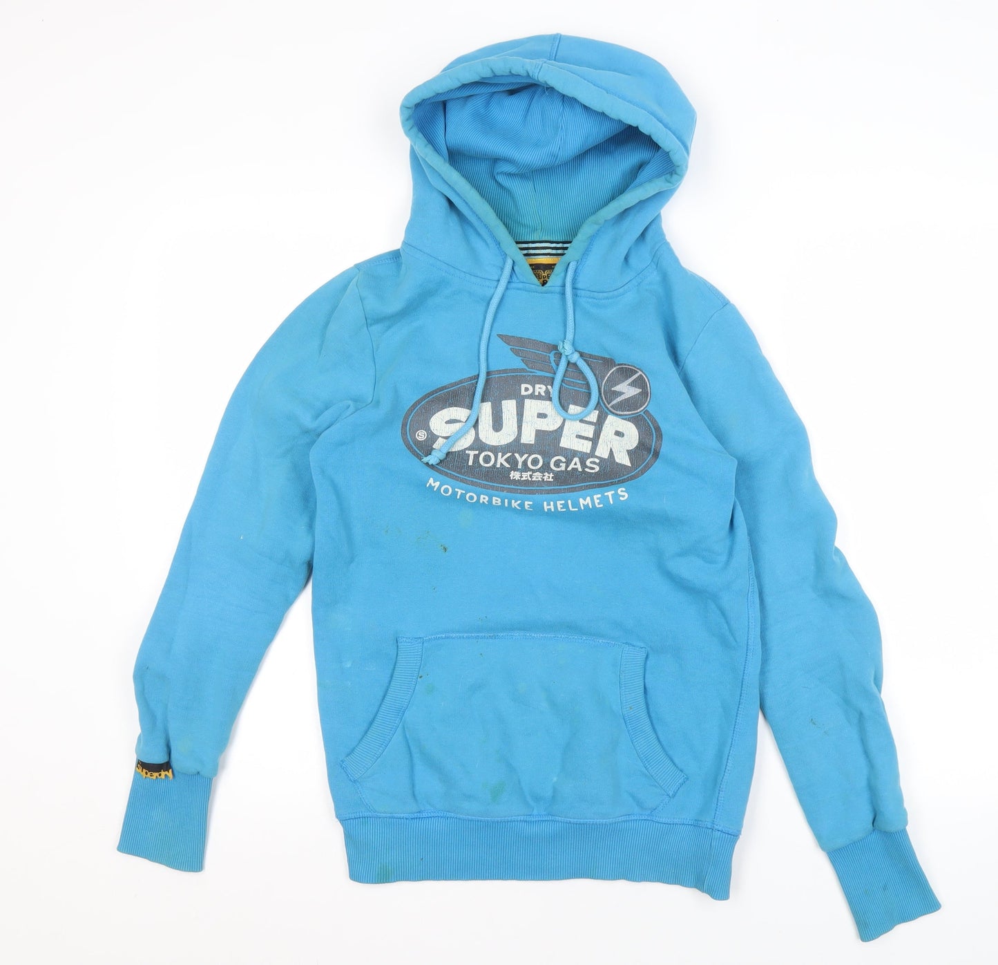 Superdry Men's Blue Pullover Hoodie S