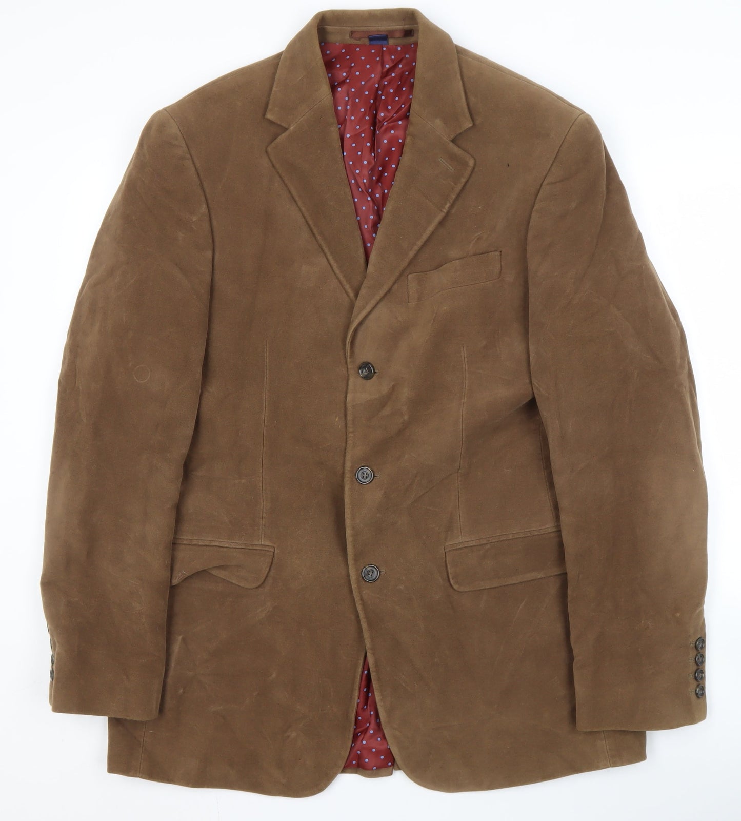 Boden Men's Brown Blazer 40L Long Jacket