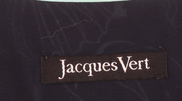Jacques Vert Women's Black Floral Blouse Size 12