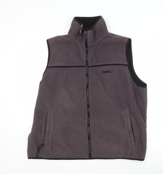 Trespass Men's Grey Fleece Waistcoat M Casual