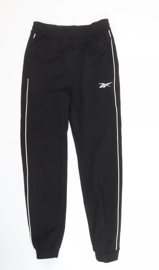 Reebok Men’s Black XS Track Pants for Sports