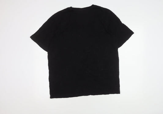 Jack & Jones Men's Black XL Logo T-Shirt