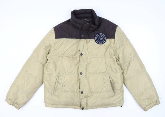 Tommy Hilfiger Reversible Men’s Beige XL Puffer Jacket