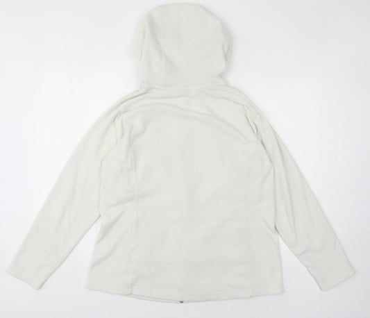 The North Face Women's White Fleece Jacket XL