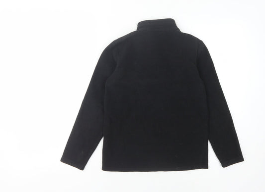 Decathlon Boys Black Fleece Sweatshirt - 10 Years