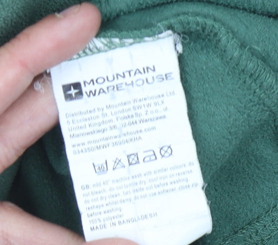 Mountain Warehouse Men's Green 2XL Fleece Sweatshirt