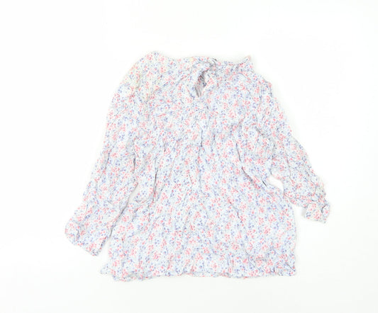 Womens UK Size UK 10 Laura Ashley Multicoloured Viscose Blouse