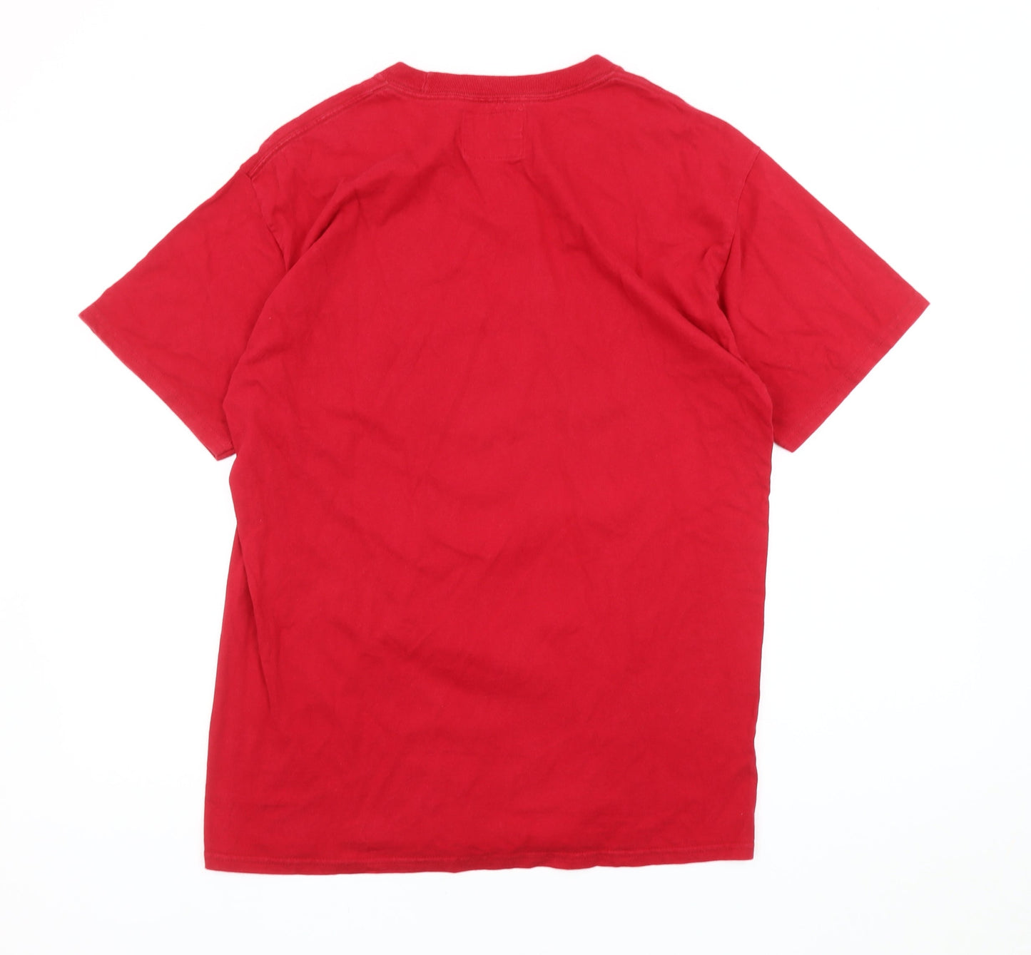 Lambretta Men's Red Graphic Print T-Shirt M