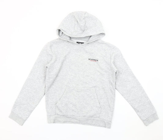 McKenzie Boys Grey Pullover Hoodie 12-13 Years