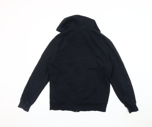 Puma Black Unisex Hooded Jacket Regular Fit