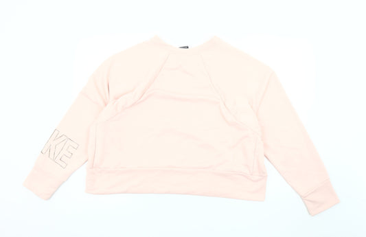 Nike Women's Pink XL Pullover Sweatshirt