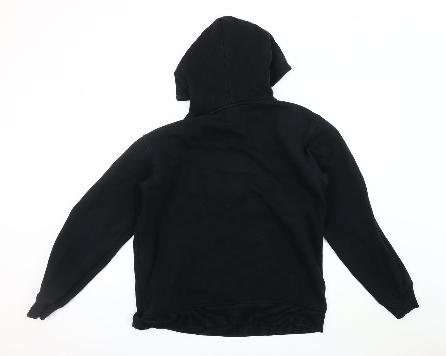 Quiksilver Unisex Black Pullover Hoodie - Size 16