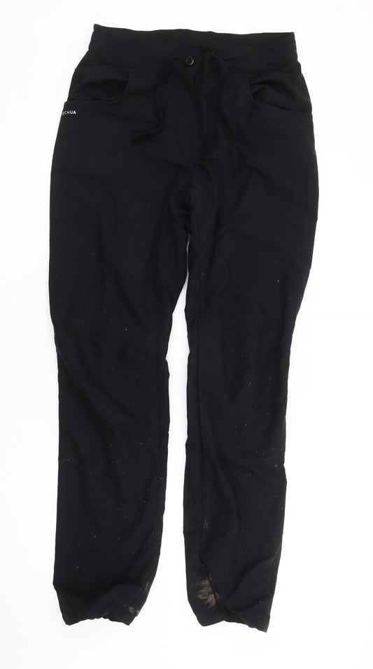Decathlon Men's Black Jogger Trousers, Size M