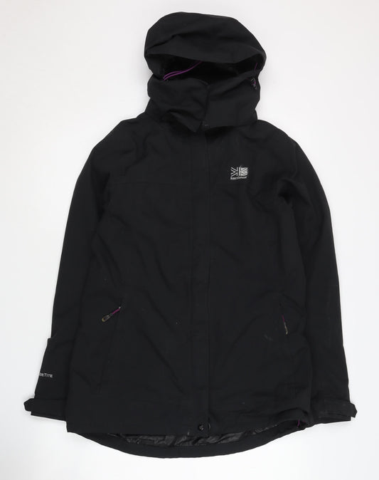 Karrimor Women's Black Size 8 Waterproof Hooded Jacket