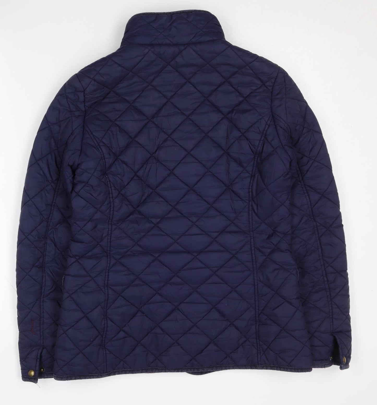 Joules Women's Blue Quilted Jacket Size 12