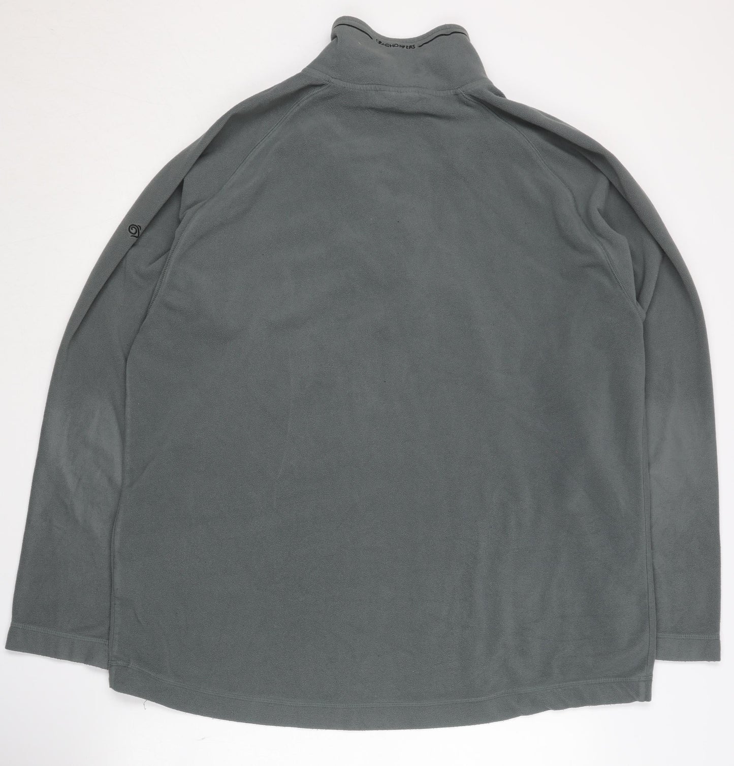 Craghoppers Men's Grey 2XL 1/4 Zip Fleece Sweatshirt