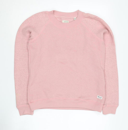 Jack Wills Pink Women's Sweatshirt Size 8