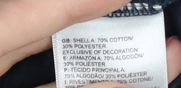 The North Face Women's Blue Hoodie, L, Pullover, Logo