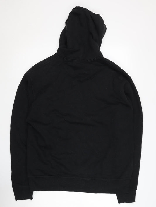 Champion Men's Black Pullover Hoodie, Size L