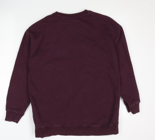 Harvard University Sweatshirt Unisex Purple S Logo