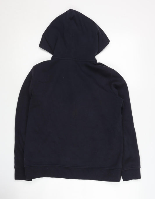 Tommy Hilfiger Women's Black Full Zip Hoodie, S, Casual