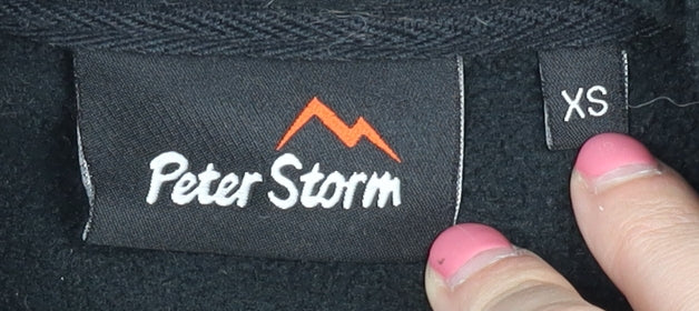 Peter Storm Men's Black Fleece Jacket XS