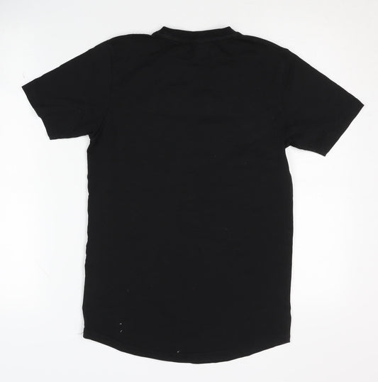 Rascal Boys Black Logo T-Shirt 13-14 Years