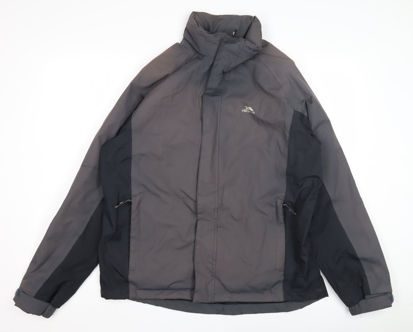 Trespass Men's Grey Windbreaker Jacket - L