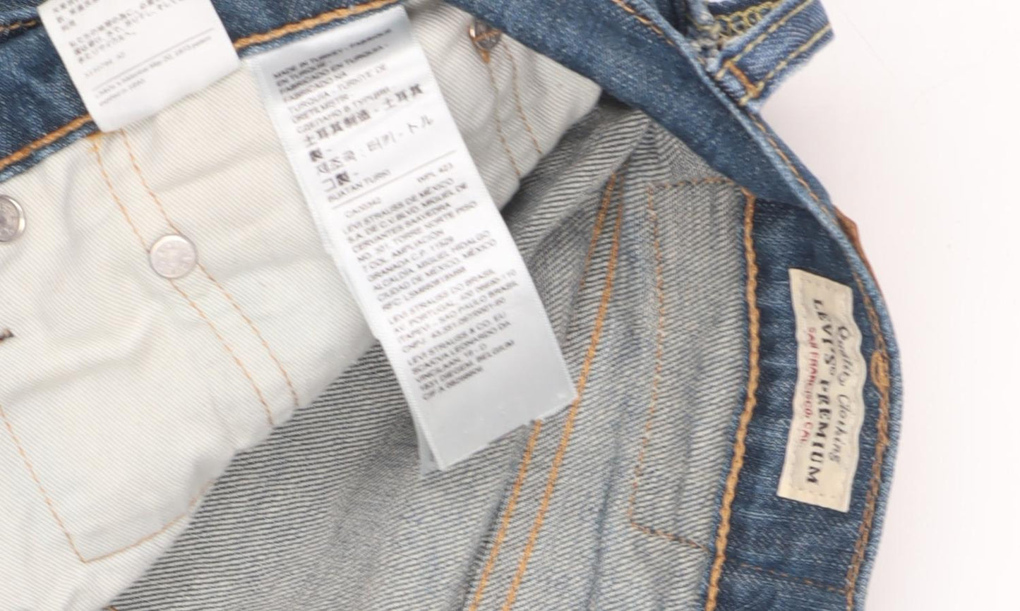 Levi's Men's Blue Straight Jeans Size 32