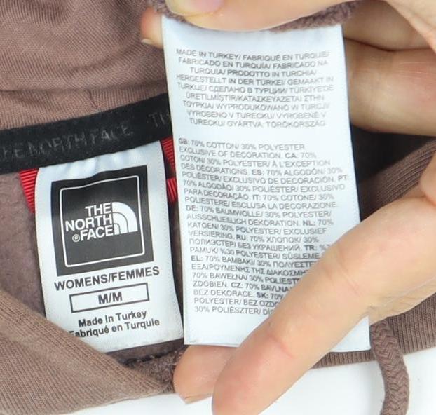 The North Face Women’s Brown Hoodie Pullover M
