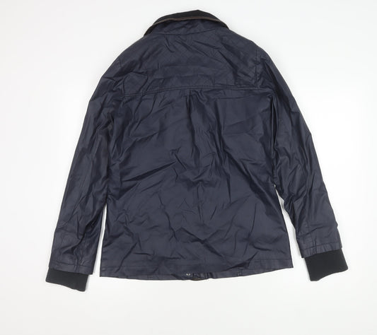 Next Women's Blue Quilted Jacket, Size 8