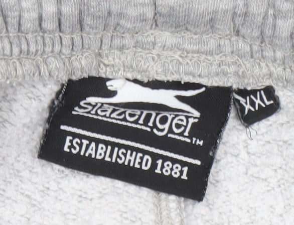 Slazenger Men's Grey XXL Jogger Trousers