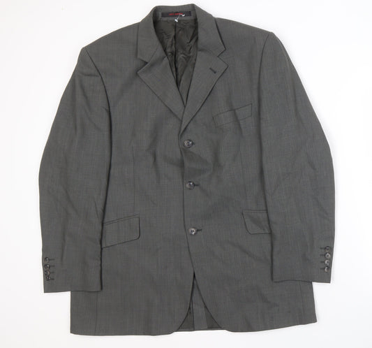 Jeff Banks Men's Grey Blazer, 42R Business Travel