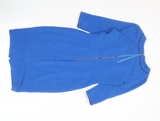Boden Women's Blue Sheath Dress, Size 8, Knee Length
