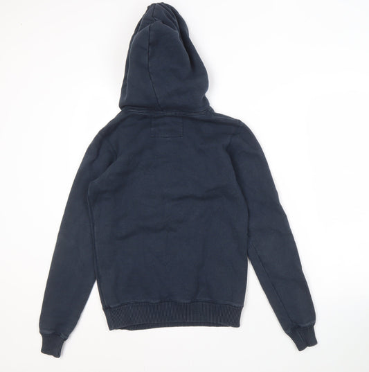 Jack Wills Women's Blue Pullover Hoodie, Size 8