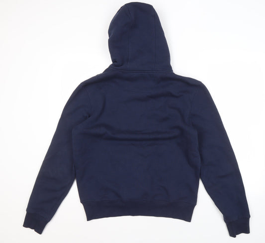Crew Clothing Company Men's Blue M Pullover Hoodie
