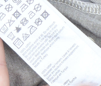 AllSaints Men's Beige M Cotton Regular Fit T-Shirt