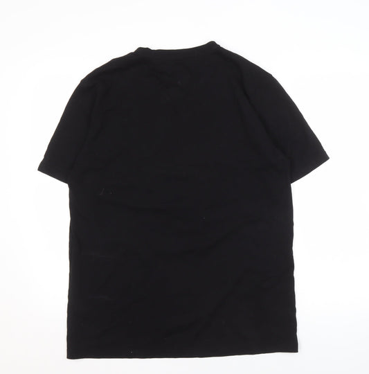 Boss Men's Black XL Graphic Print T-Shirt