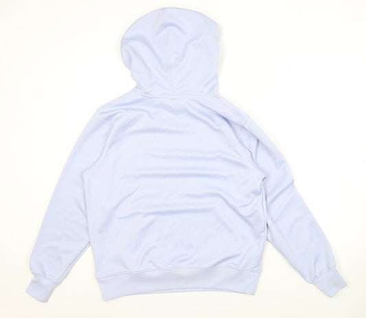 Nike Men's Blue Pullover Hoodie S with Logo