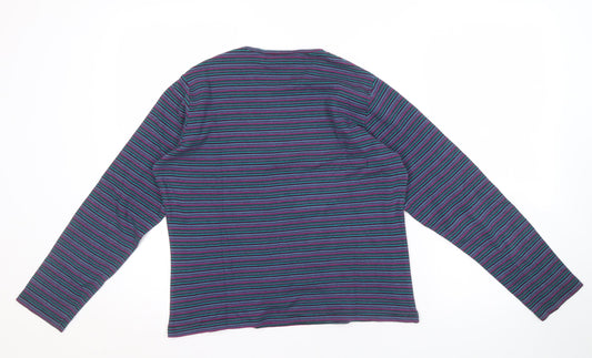 EWM Pure Classics Women's Striped Long Sleeve Top M