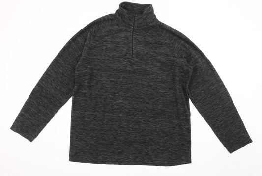 Mountain Warehouse Men's Grey 2XL Fleece Sweatshirt