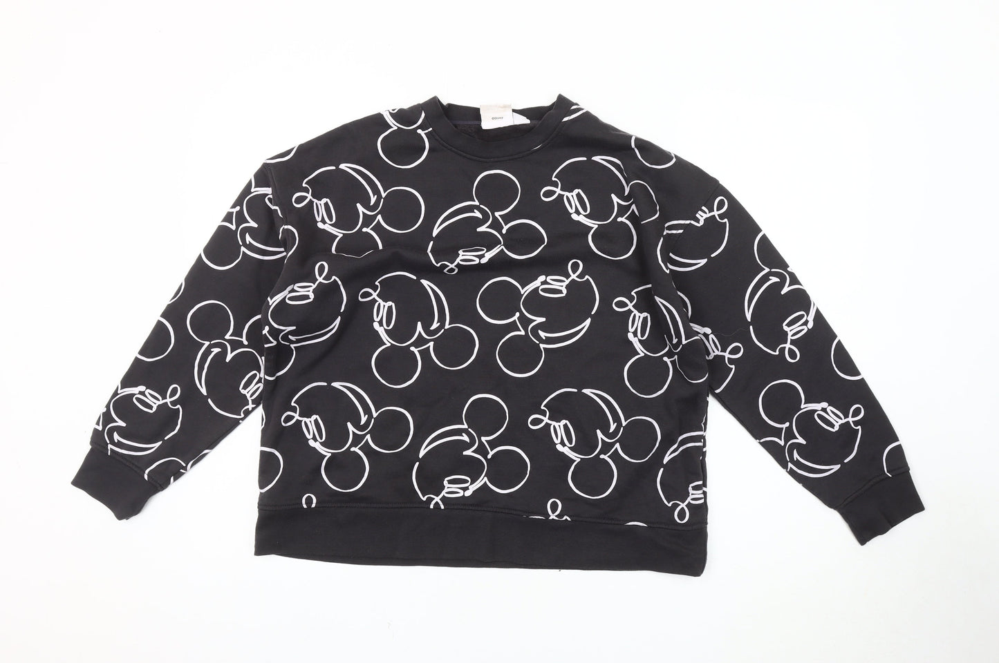 Disney Women's Black Pullover Sweatshirt Size 12