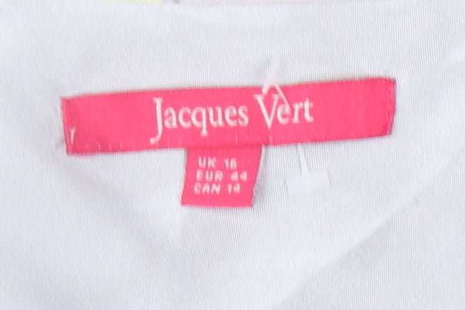 Jacques Vert Women's Floral Blouse, UK 16, Multicoloured
