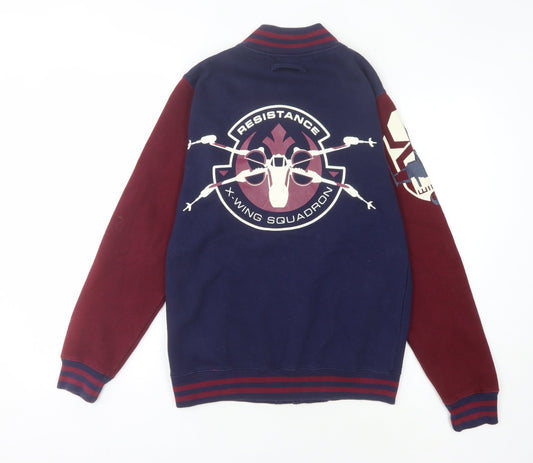 Star Wars Men's Blue Varsity Jacket S - Casual Fanwear