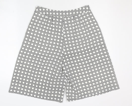 Ella by Viyella Women’s Multicoloured Geometric Culotte Size 8