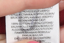 Ralph Lauren Men's Red Slim Fit Long Sleeve Polo