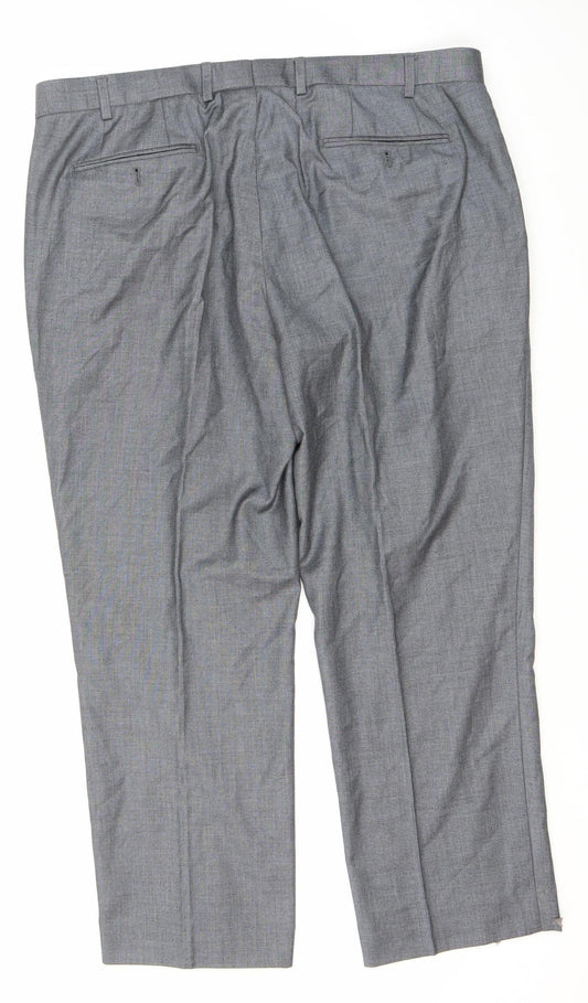 Charlton Gray Men's Grey Dress Pants, Size 40S