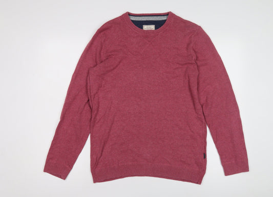FatFace Men's Red Pullover Jumper - S