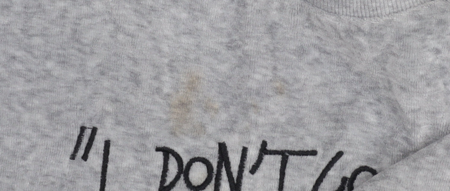 Harry Potter Grey Pullover Sweatshirt Unisex Adults Size 20