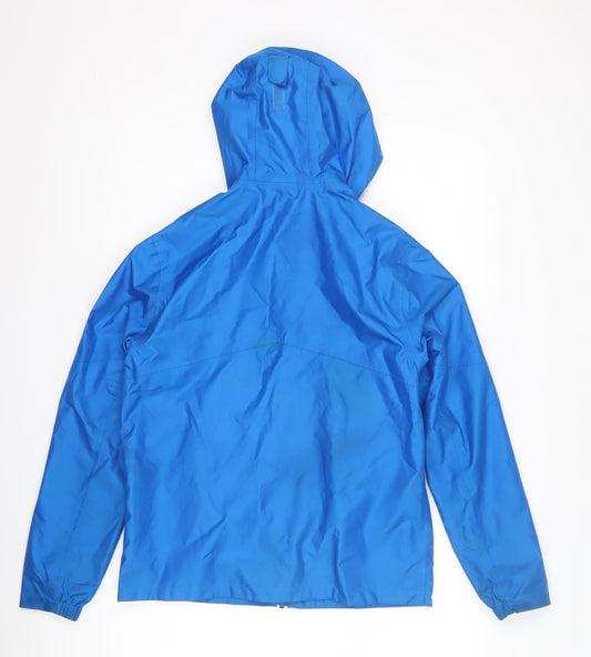 Tribord Boys Blue Waterproof Rain Coat Jacket Size 12-13 Years